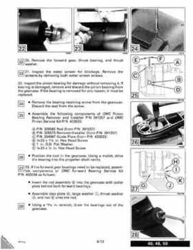 1993 Johnson Evinrude "ET" 40 thru 55 Service Repair Manual, P/N 508283, Page 217