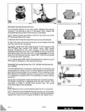 1993 Johnson Evinrude "ET" 40 thru 55 Service Repair Manual, P/N 508283, Page 219