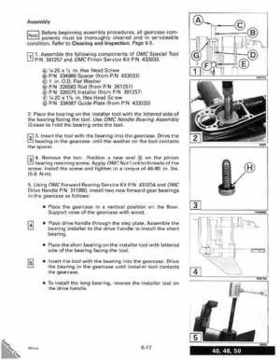 1993 Johnson Evinrude "ET" 40 thru 55 Service Repair Manual, P/N 508283, Page 221