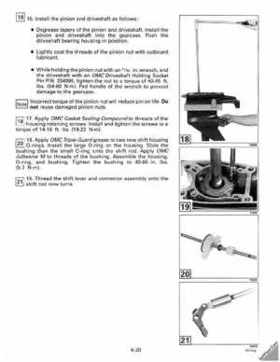 1993 Johnson Evinrude "ET" 40 thru 55 Service Repair Manual, P/N 508283, Page 224