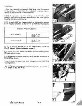 1993 Johnson Evinrude "ET" 40 thru 55 Service Repair Manual, P/N 508283, Page 228
