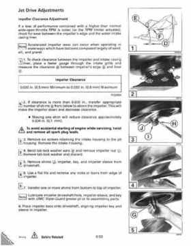 1993 Johnson Evinrude "ET" 40 thru 55 Service Repair Manual, P/N 508283, Page 257