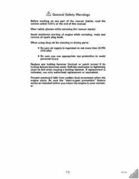 1993 Johnson Evinrude "ET" 40 thru 55 Service Repair Manual, P/N 508283, Page 263