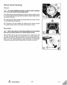 1993 Johnson Evinrude "ET" 40 thru 55 Service Repair Manual, P/N 508283, Page 265