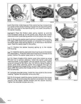 1993 Johnson Evinrude "ET" 40 thru 55 Service Repair Manual, P/N 508283, Page 268