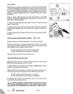 1993 Johnson Evinrude "ET" 40 thru 55 Service Repair Manual, P/N 508283, Page 284