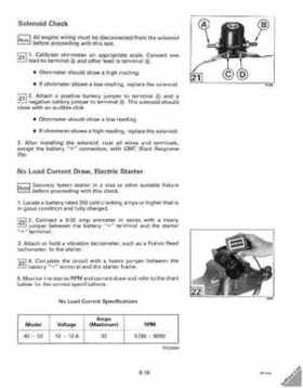 1993 Johnson Evinrude "ET" 40 thru 55 Service Repair Manual, P/N 508283, Page 285