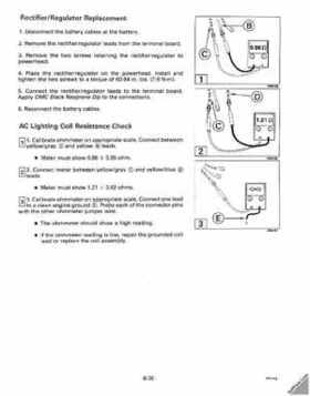 1993 Johnson Evinrude "ET" 40 thru 55 Service Repair Manual, P/N 508283, Page 299