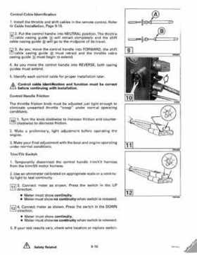 1993 Johnson Evinrude "ET" 40 thru 55 Service Repair Manual, P/N 508283, Page 309