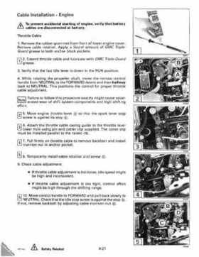 1993 Johnson Evinrude "ET" 40 thru 55 Service Repair Manual, P/N 508283, Page 320