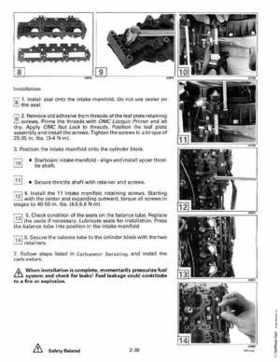 1993 Johnson Evinrude "ET" 60 degrees LV Service Repair Manual, P/N 508286, Page 82