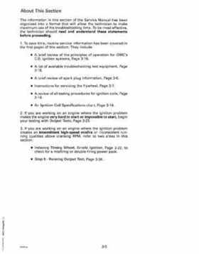 1993 Johnson Evinrude "ET" 60 degrees LV Service Repair Manual, P/N 508286, Page 91