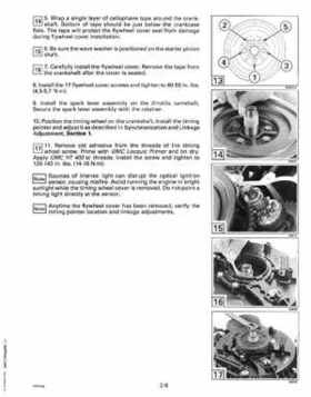 1993 Johnson Evinrude "ET" 60 degrees LV Service Repair Manual, P/N 508286, Page 95