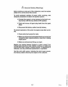 1993 Johnson Evinrude "ET" 60 degrees LV Service Repair Manual, P/N 508286, Page 154