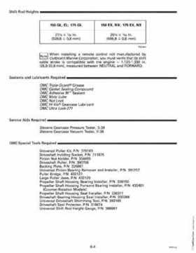 1993 Johnson Evinrude "ET" 60 degrees LV Service Repair Manual, P/N 508286, Page 169
