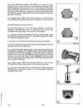 1993 Johnson Evinrude "ET" 60 degrees LV Service Repair Manual, P/N 508286, Page 182