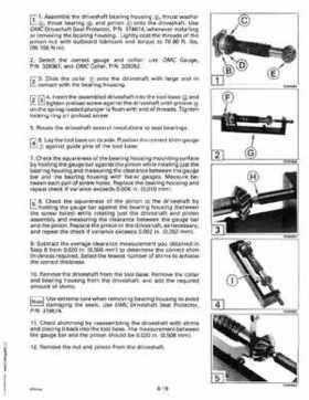 1993 Johnson Evinrude "ET" 60 degrees LV Service Repair Manual, P/N 508286, Page 184