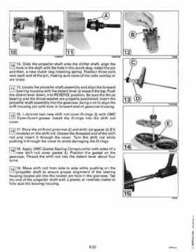 1993 Johnson Evinrude "ET" 60 degrees LV Service Repair Manual, P/N 508286, Page 187