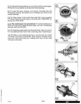 1993 Johnson Evinrude "ET" 60 degrees LV Service Repair Manual, P/N 508286, Page 206
