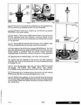 1993 Johnson Evinrude "ET" 60 degrees LV Service Repair Manual, P/N 508286, Page 208