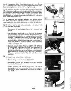 1993 Johnson Evinrude "ET" 60 degrees LV Service Repair Manual, P/N 508286, Page 209