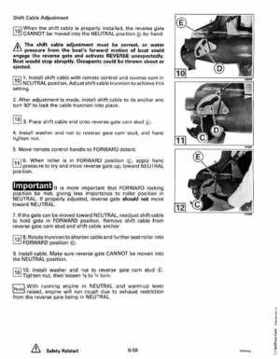1993 Johnson Evinrude "ET" 60 degrees LV Service Repair Manual, P/N 508286, Page 223