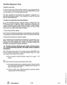 1993 Johnson Evinrude "ET" 60 degrees LV Service Repair Manual, P/N 508286, Page 249