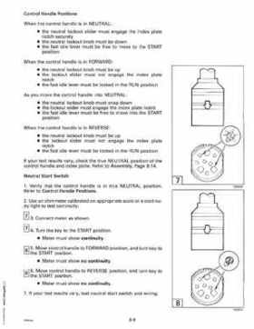 1993 Johnson Evinrude "ET" 60 degrees LV Service Repair Manual, P/N 508286, Page 262