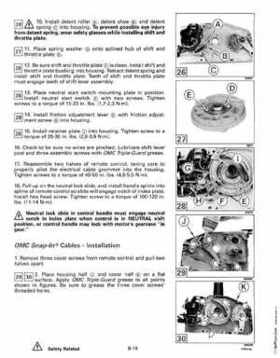 1993 Johnson Evinrude "ET" 60 degrees LV Service Repair Manual, P/N 508286, Page 269