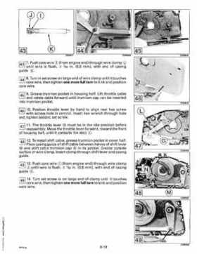 1993 Johnson Evinrude "ET" 60 degrees LV Service Repair Manual, P/N 508286, Page 272