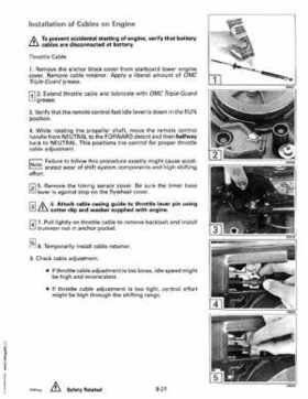 1993 Johnson Evinrude "ET" 60 degrees LV Service Repair Manual, P/N 508286, Page 274