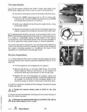 1993 Johnson Evinrude "ET" 60 degrees LV Service Repair Manual, P/N 508286, Page 280