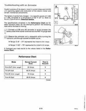 1993 Johnson Evinrude "ET" 60 degrees LV Service Repair Manual, P/N 508286, Page 291