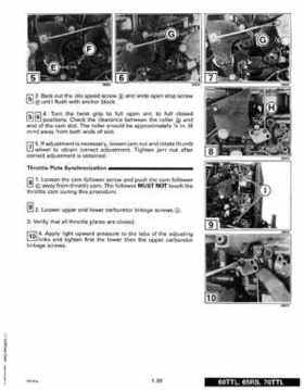 1993 Johnson Evinrude "ET" 60 thru 70 Service Repair Manual, P/N 508284, Page 45