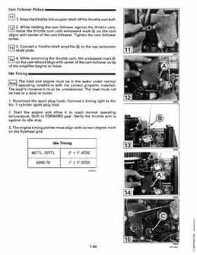 1993 Johnson Evinrude "ET" 60 thru 70 Service Repair Manual, P/N 508284, Page 46