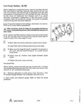 1993 Johnson Evinrude "ET" 60 thru 70 Service Repair Manual, P/N 508284, Page 75