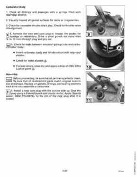 1993 Johnson Evinrude "ET" 60 thru 70 Service Repair Manual, P/N 508284, Page 85