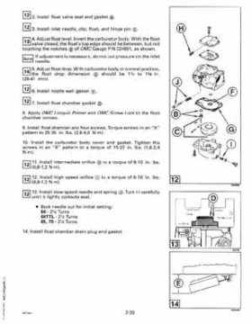 1993 Johnson Evinrude "ET" 60 thru 70 Service Repair Manual, P/N 508284, Page 86