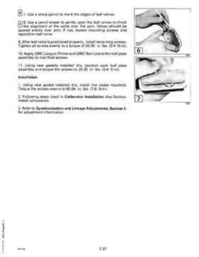 1993 Johnson Evinrude "ET" 60 thru 70 Service Repair Manual, P/N 508284, Page 90