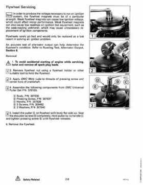 1993 Johnson Evinrude "ET" 60 thru 70 Service Repair Manual, P/N 508284, Page 99