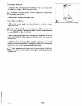 1993 Johnson Evinrude "ET" 60 thru 70 Service Repair Manual, P/N 508284, Page 110