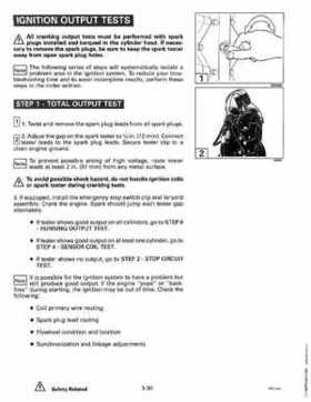 1993 Johnson Evinrude "ET" 60 thru 70 Service Repair Manual, P/N 508284, Page 121