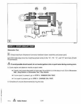 1993 Johnson Evinrude "ET" 60 thru 70 Service Repair Manual, P/N 508284, Page 122