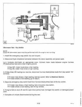 1993 Johnson Evinrude "ET" 60 thru 70 Service Repair Manual, P/N 508284, Page 123