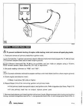 1993 Johnson Evinrude "ET" 60 thru 70 Service Repair Manual, P/N 508284, Page 131