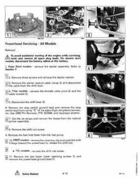 1993 Johnson Evinrude "ET" 60 thru 70 Service Repair Manual, P/N 508284, Page 142