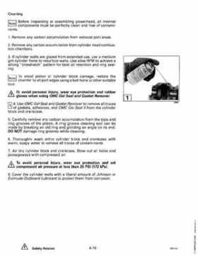 1993 Johnson Evinrude "ET" 60 thru 70 Service Repair Manual, P/N 508284, Page 148
