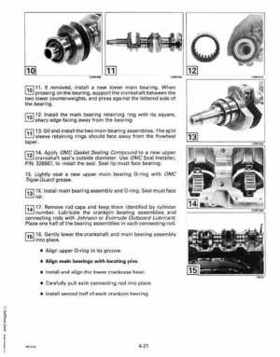 1993 Johnson Evinrude "ET" 60 thru 70 Service Repair Manual, P/N 508284, Page 153