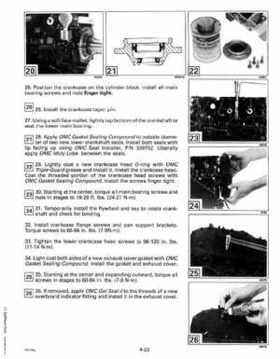1993 Johnson Evinrude "ET" 60 thru 70 Service Repair Manual, P/N 508284, Page 155