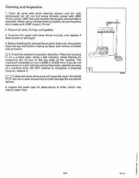 1993 Johnson Evinrude "ET" 60 thru 70 Service Repair Manual, P/N 508284, Page 171